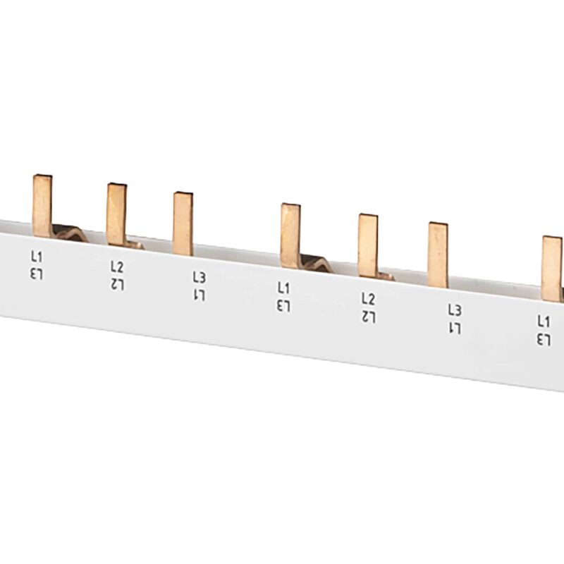 Bareta de alimentare 4P tip pin, 80A, 16mm², 4 faze, 214mm  - SKU:  5ST3715