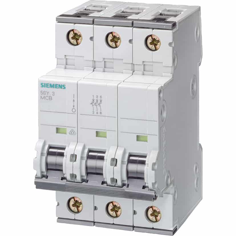 Siguranta automata tripolara 3P 32A curba C 10kA - SKU: 5SY4332-7