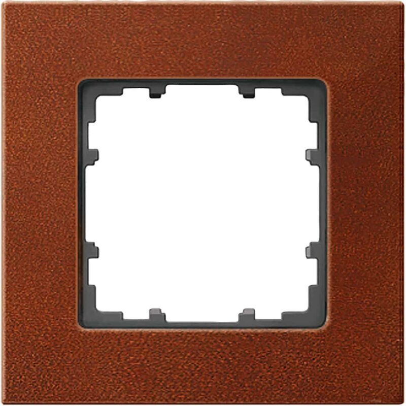 Rama decorativa aparataj unitar universala, 1 post, artar rosu, Delta Miro - SKU:  5TG1101-2