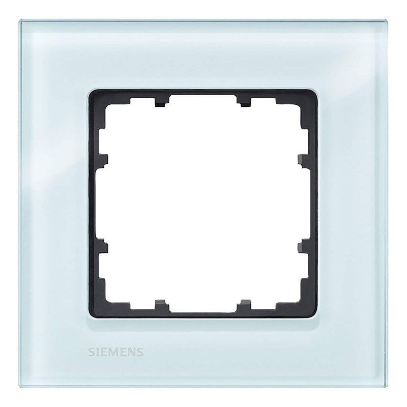 Rama decorativa aparataj unitar universala, cristal verde, 1 post  - SKU:  5TG1201-0