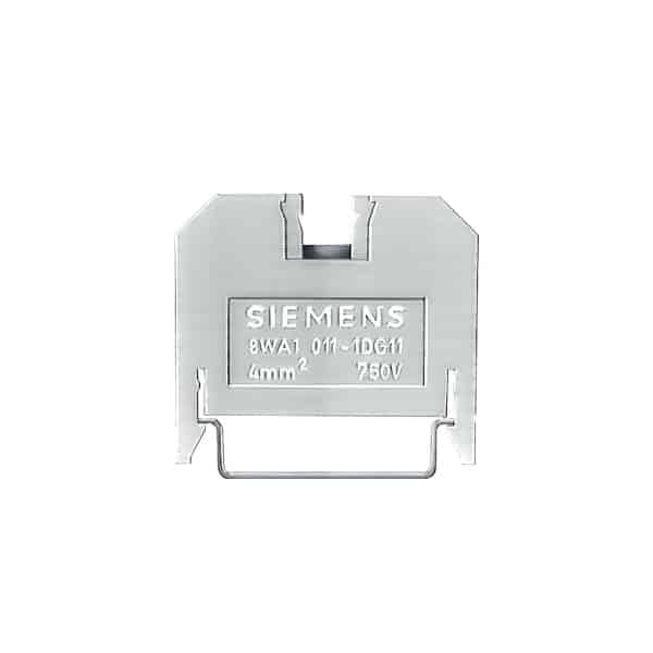 Clema sir fixare pe sina DIN albastra 35mmp  - SKU:  8WA1011-1BM11