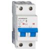 Disjunctor bipolar 1P+N, 25A, curba B, 6kA - SKU:  AM618625