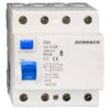 Disjunctor diferential trifazic 25A, 300mA, AC, 10kA, 4P - SKU:  AR002130