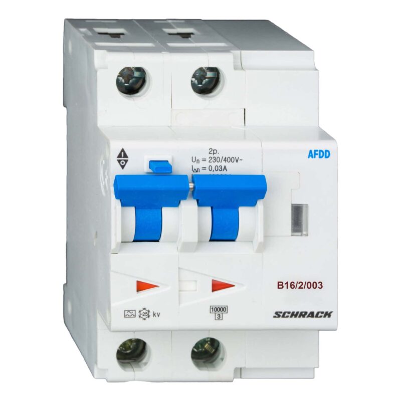 Protectie diferentiala arc electric AFDD/MCB 1P+N 16A 30mA curba B tip A 10kA - SKU:  BA618216