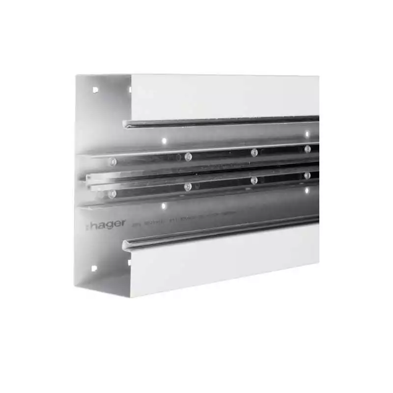 Baza-Canal Aparataj Ignifug Profil BRS 85x210mm OT 120mm Din Tabla De Otel Alb - SKU:  BRS852101B9010