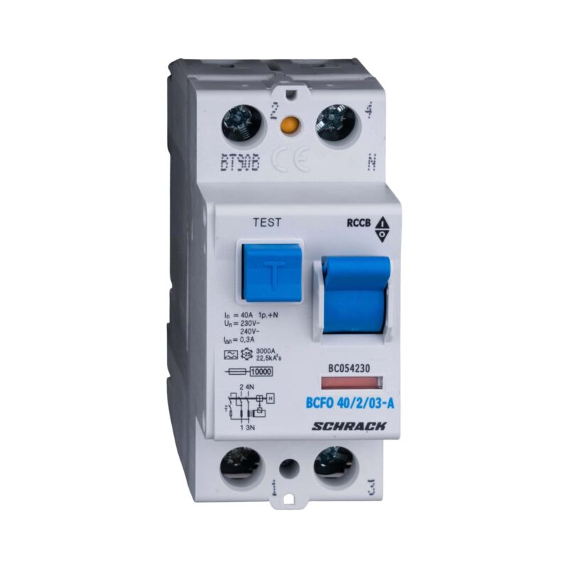 Siguranta automata monofazica cu protectie diferentiala 40A 300mA tip A - SKU:  BC054230