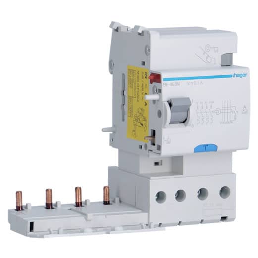 Bloc diferential 4P 63A 100mA tip A 10kA - SKU:  BE463N