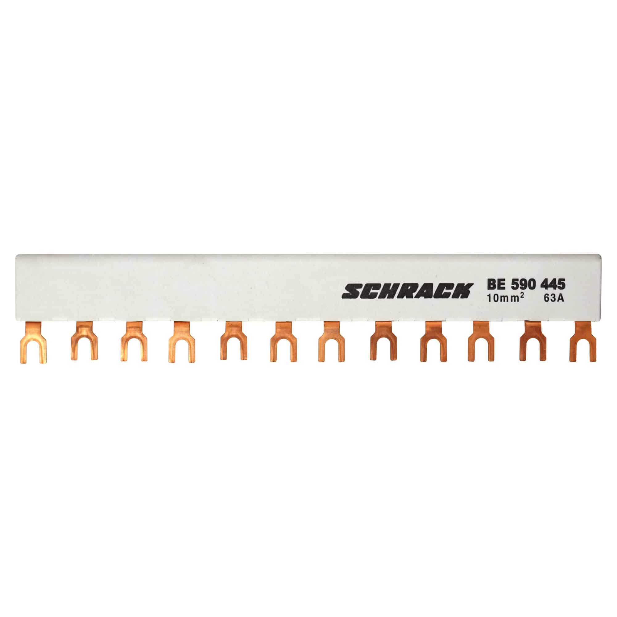 Bareta pentru motor protector, 4 x BE5, 45mm, 63A - SKU: BE590445
