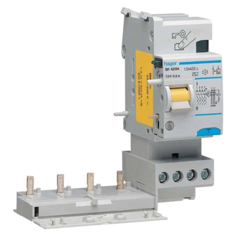 Bloc diferential 4P 25A 300mA tip A 10kA - SKU:  BF425N