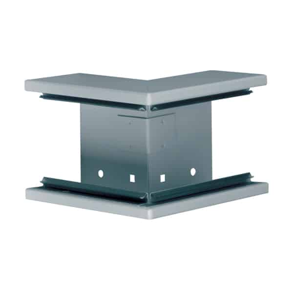 Unghi exterior pentru canal cablu OL purtator de aparataj 80x80mm gri  - SKU:  BRS651003VERZ