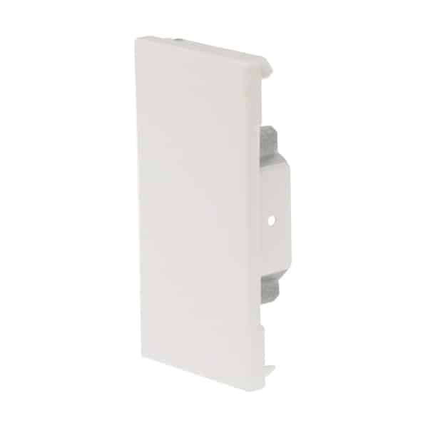 Placa de capat pentru canal cablu OL purtator de aparataj Hager, 7mm, gri - SKU: BRS6513069001