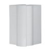 Unghi exterior pentru canal cablu OL purtator de aparataj Hager, 37mm, gri  - SKU:  BRS651703H7035