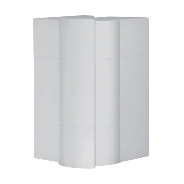 Unghi exterior pentru canal cablu OL purtator de aparataj Hager, 37mm, gri  - SKU:  BRS651703H7035