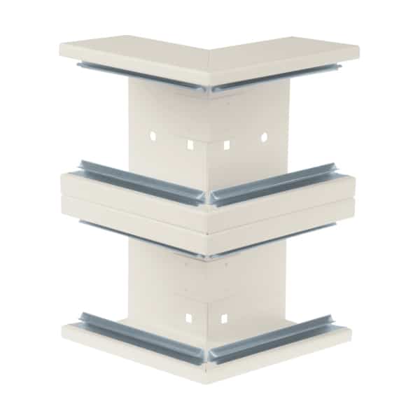 Unghi exterior pentru canal cablu OL purtator de aparataj 80x80mm gri - SKU:  BRS652103D9001