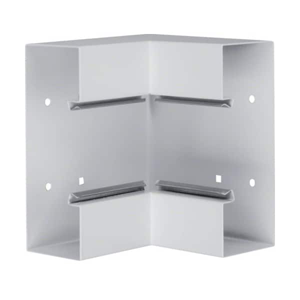 Unghi interior pentru canal cablu OL purtator de aparataj 143x143mm gri  - SKU:  BRS652104H9010