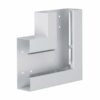 Unghi plan pentru canal cablu OL purtator de aparataj 290x290mm gri - SKU:  BRS6521059010