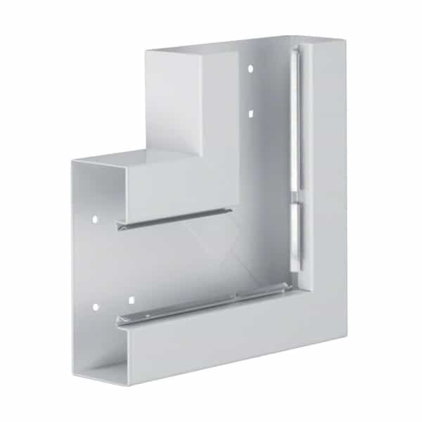 Unghi plan pentru canal cablu OL purtator de aparataj 290x290mm gri - SKU:  BRS6521059010