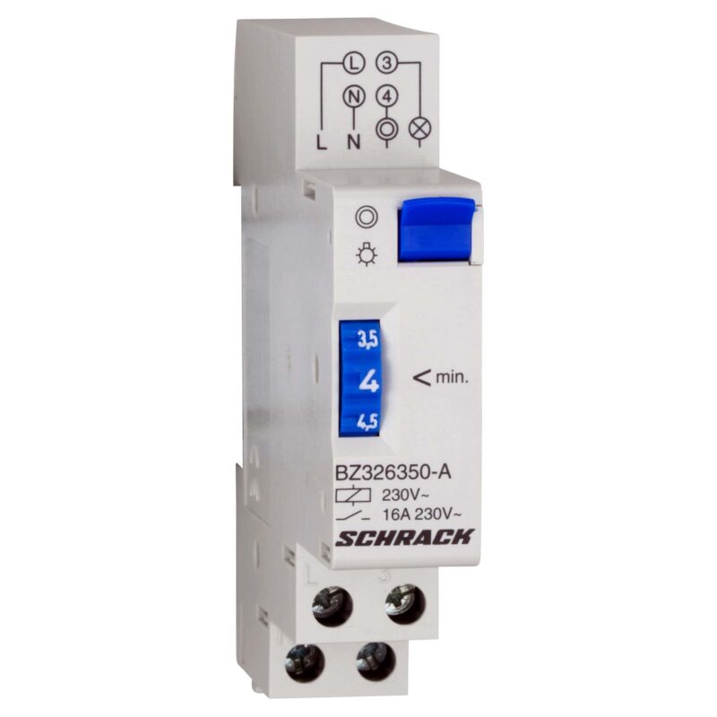 Automat de scara electromecanic, 1-7 minute, 230V AC - SKU:  BZ326350-A