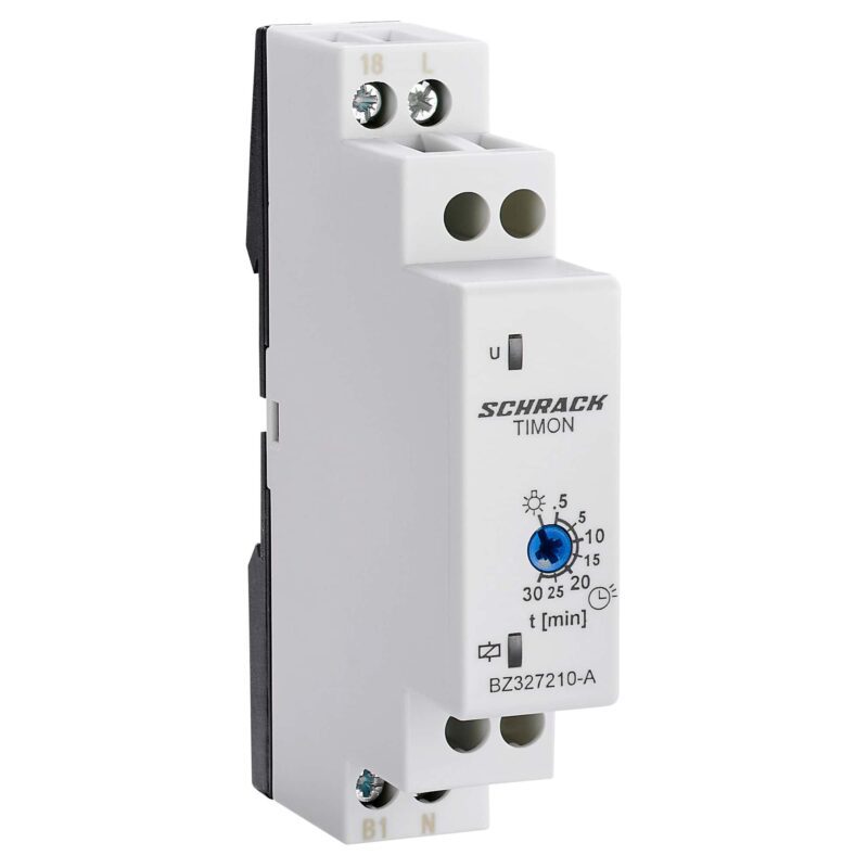 Automat de scara electronic TIMON, 0.5-30 min, 16A, 230VAC, IP40 - SKU:  BZ327210-A