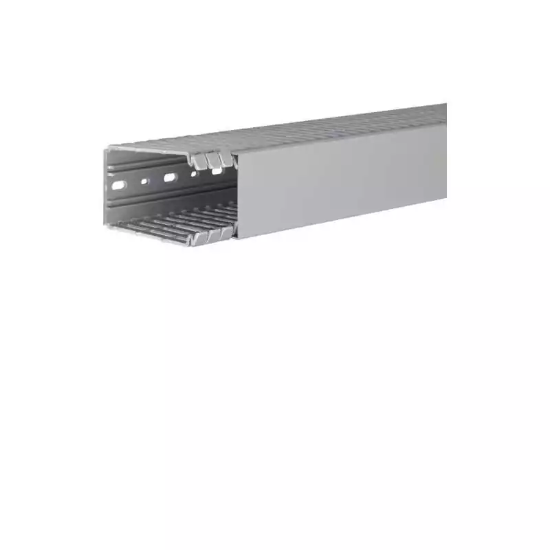 Cablu canal Din PVC BA7 100x60mm Gri Piatra - SKU:  BA7100060