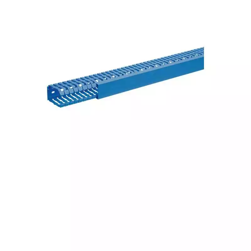 Cablu canal Din PVC BA7 60x40mm Albastru - SKU:  BA760040BL