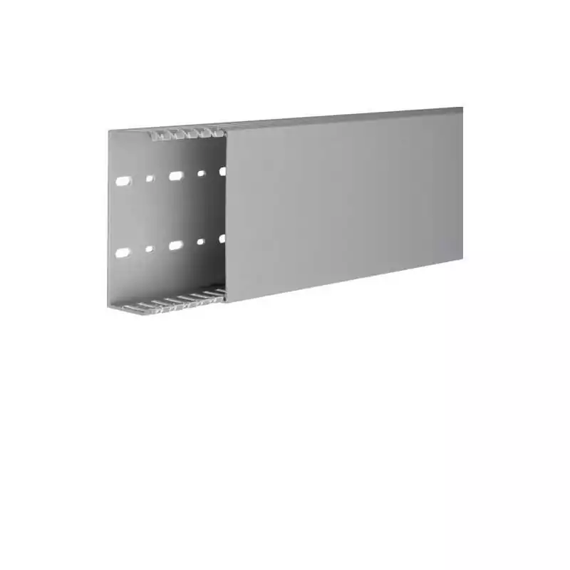 Cablu canal Din PVC 50x125mm Gri Piatra - SKU:  DNG5012507030B