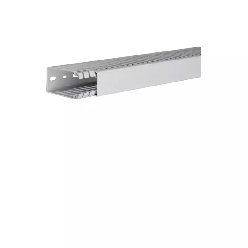 Cablu canal halogen free HA7 80x40mm gri deschis  - SKU:  HA780040