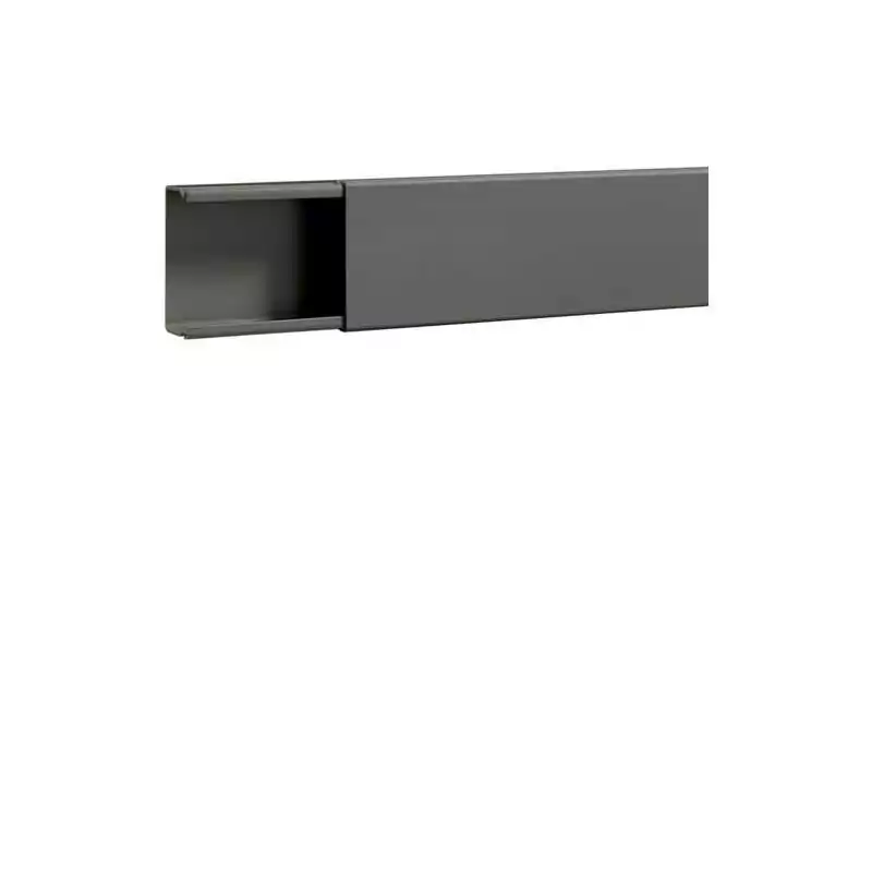 Cablu canal PVC BA6 40x80mm Gri Piatra fara Interioare Sau Laterale Perforati  - SKU:  B4008007030O