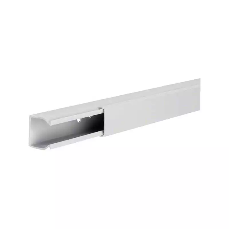 Canal Cablu PVC 25x25mm pentru Protectie Conductoare Electrice  - SKU:  LF2502509016