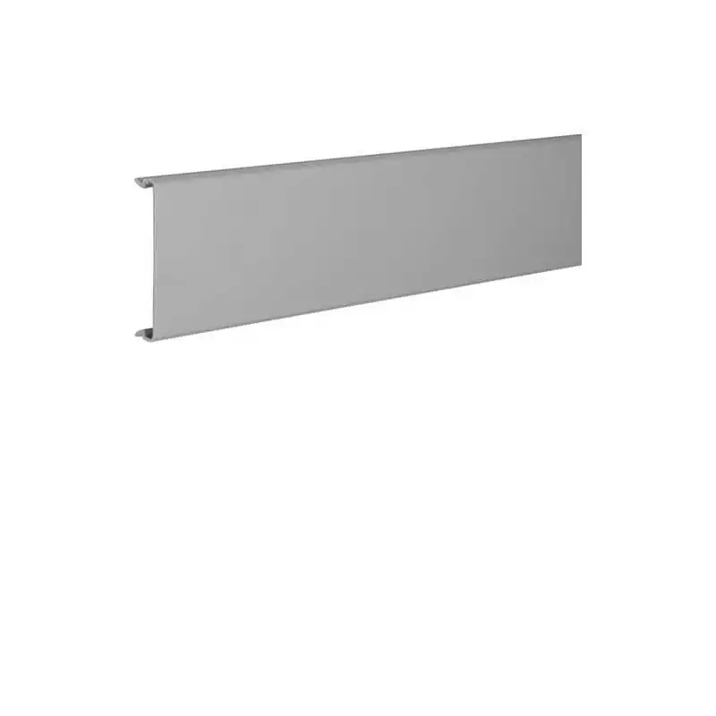 Capac din PVC pentru Cablu canal BA6 80mm gri piatra - SKU:  B4008027030