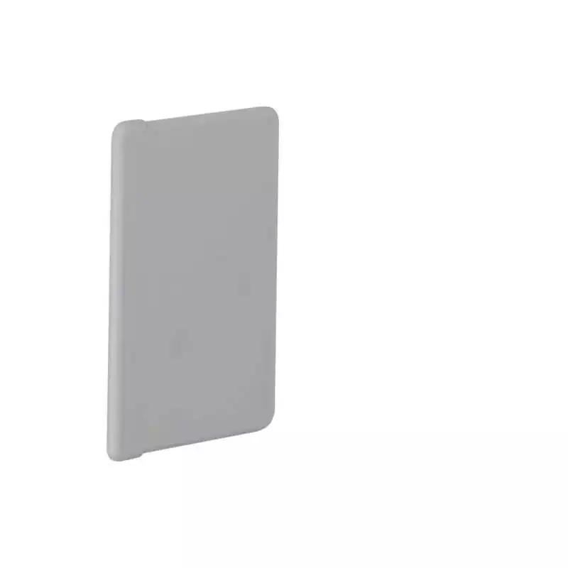 Capac terminal din PVC pentru Cablu canal BA6 40x60mm gri piatra - SKU:  B4006047030