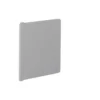 Capac terminal din PVC pentru Cablu canal BA6 80x80mm gri piatra - SKU:  B8008047030