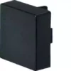 Capac terminal pentru Cablu canal negru grafit 15x15 mm din PVC - SKU:  LF1501569011