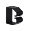 Clema din PVC pentru Cablu canal BA6 40x40mm negru  - SKU:  B400403