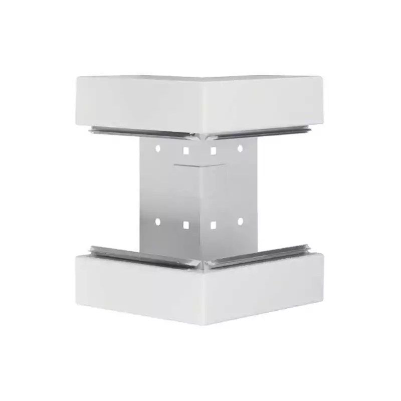 Colt Exterior Profil Baza BRS 85x210mm Capac 120mm Tabla Otel Alb - SKU:  BRS852103B9010