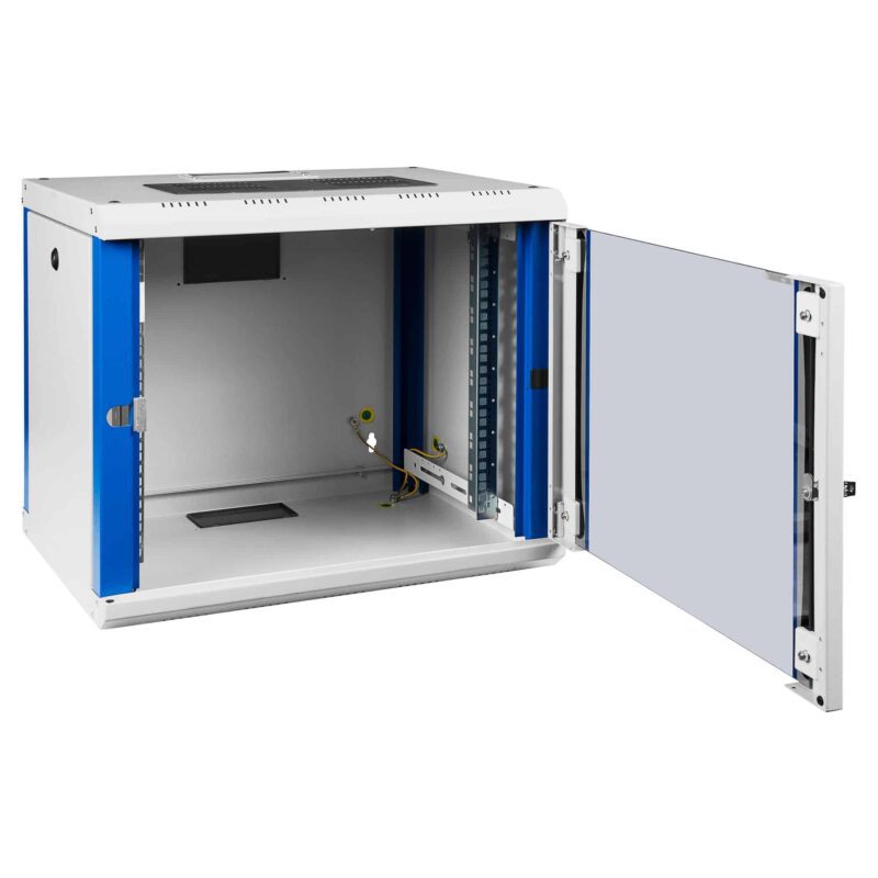 Dulap Rack de perete 9U, 512x600x450mm, 19 inch - SKU:  DTWA096045