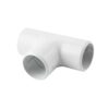 Derivatie T tub PVC demontabila, 20mm, gri - SKU:  DX40220