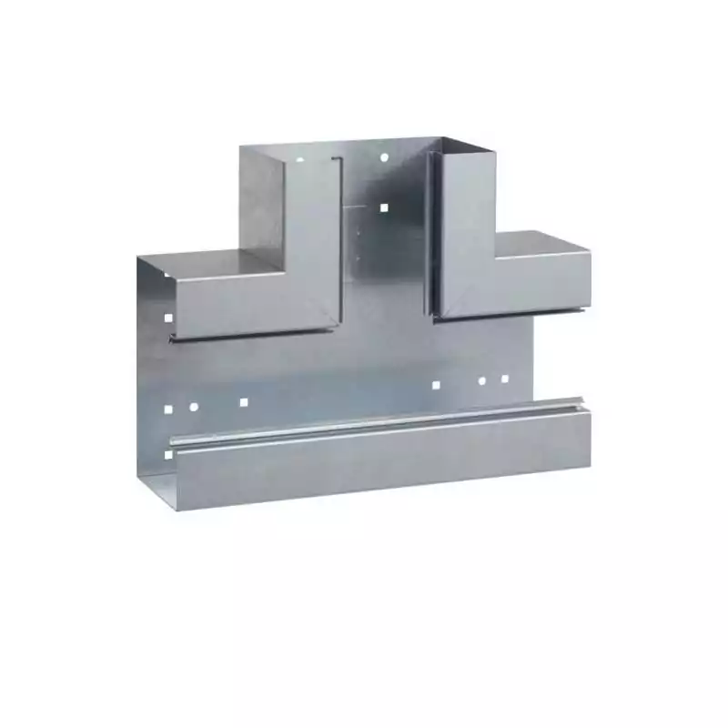 Element T Din Profil De Baza BRS 100x170mm Capac 80mm Tabla Otel Zincat - SKU:  BRS1001708VERZ