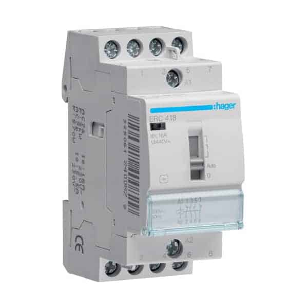 Releu de comanda 16A, 2NO+2NC, 230V AC - SKU:  ERC418
