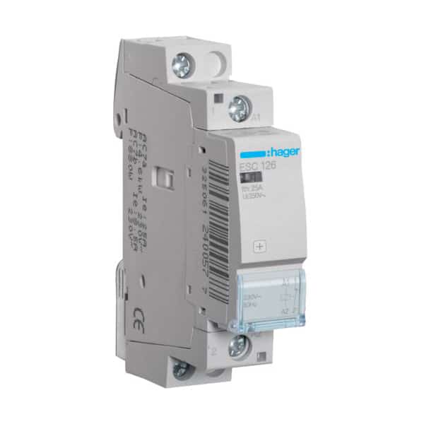 Contactor modular 25A, 230VAC, 1NI - SKU:  ESC126