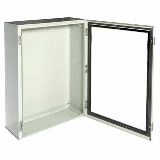 Dulap electric metalic cu usa transparenta, 600x800x250mm, IP65, Orion plus - SKU:  FL173A