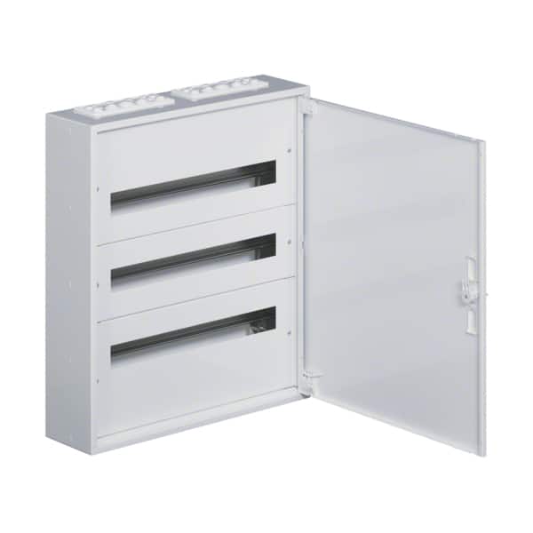 Tablou electric metalic 72 module aplicat cu plastroane Hager IP30 - SKU:  FW324W