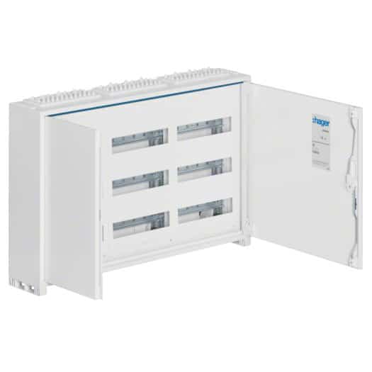 Tablou electric metalic 108 module 3X36 aplicat IP44 - SKU:  FWB33S