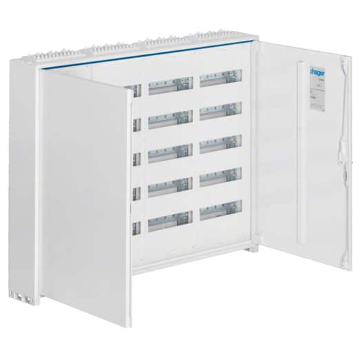 Tablou electric metalic 240 module 5X48 aplicat IP44 - SKU:  FWB54S