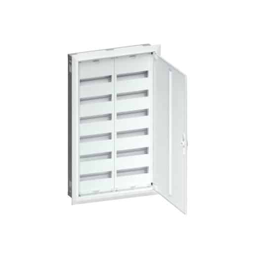 Tablou electric metalic incastrat 144 module 6X24 IP30 - SKU:  FWU62S