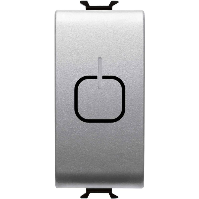 Variator modular touch Gewiss Chorus, titan, 1M - SKU:  GW14905