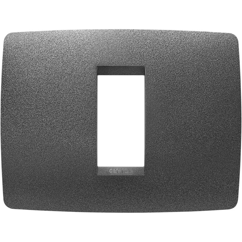 Rama decorativa aparataj modular Gewiss elipsa 1M ardezie Chorus One - SKU:  GW16101VA