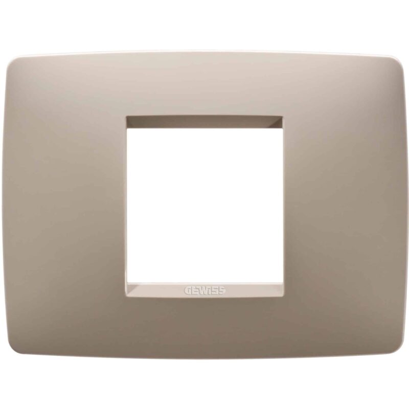 Rama decorativa aparataj modular Gewiss elipsa 2M canepa Chorus One - SKU:  GW16102TC