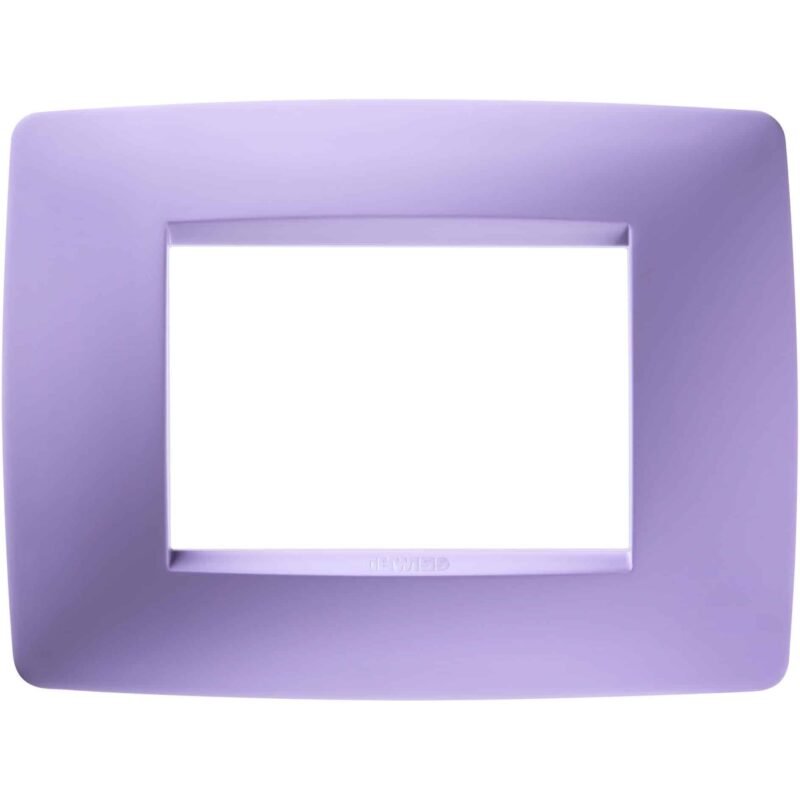 Rama decorativa aparataj modular Gewiss elipsa 3M violet Chorus One  - SKU:  GW16103TA