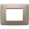 Rama decorativa aparataj modular Gewiss elipsa 3M canepa Chorus One - SKU:  GW16103TC